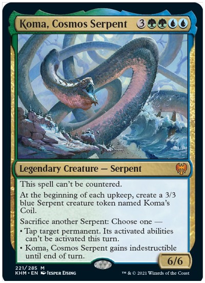 Koma, Cosmos Serpent