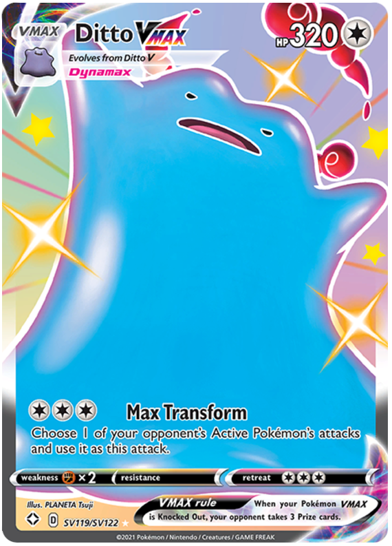 Éthernatos VMAX - carte Pokémon SV122/SV122 Destinée Radieuse