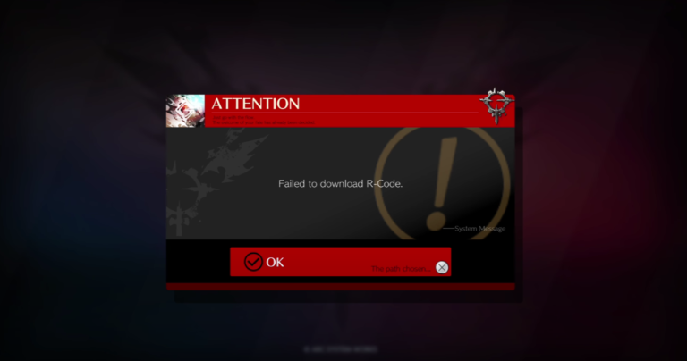 How to Fix Guilt Gear Strive Beta Error ‘R-Code Could Not Download’