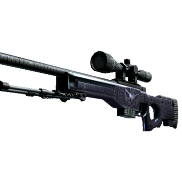 1/5 AWP Sniper Rifle with Scope and Silencer 