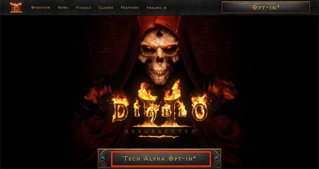 diablo 2 resurrected alpha sign up diablo 2 resurrected alpha sign up