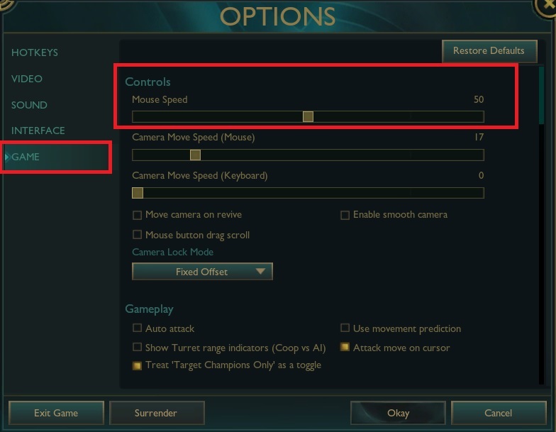 league of legends custom mouse pointer