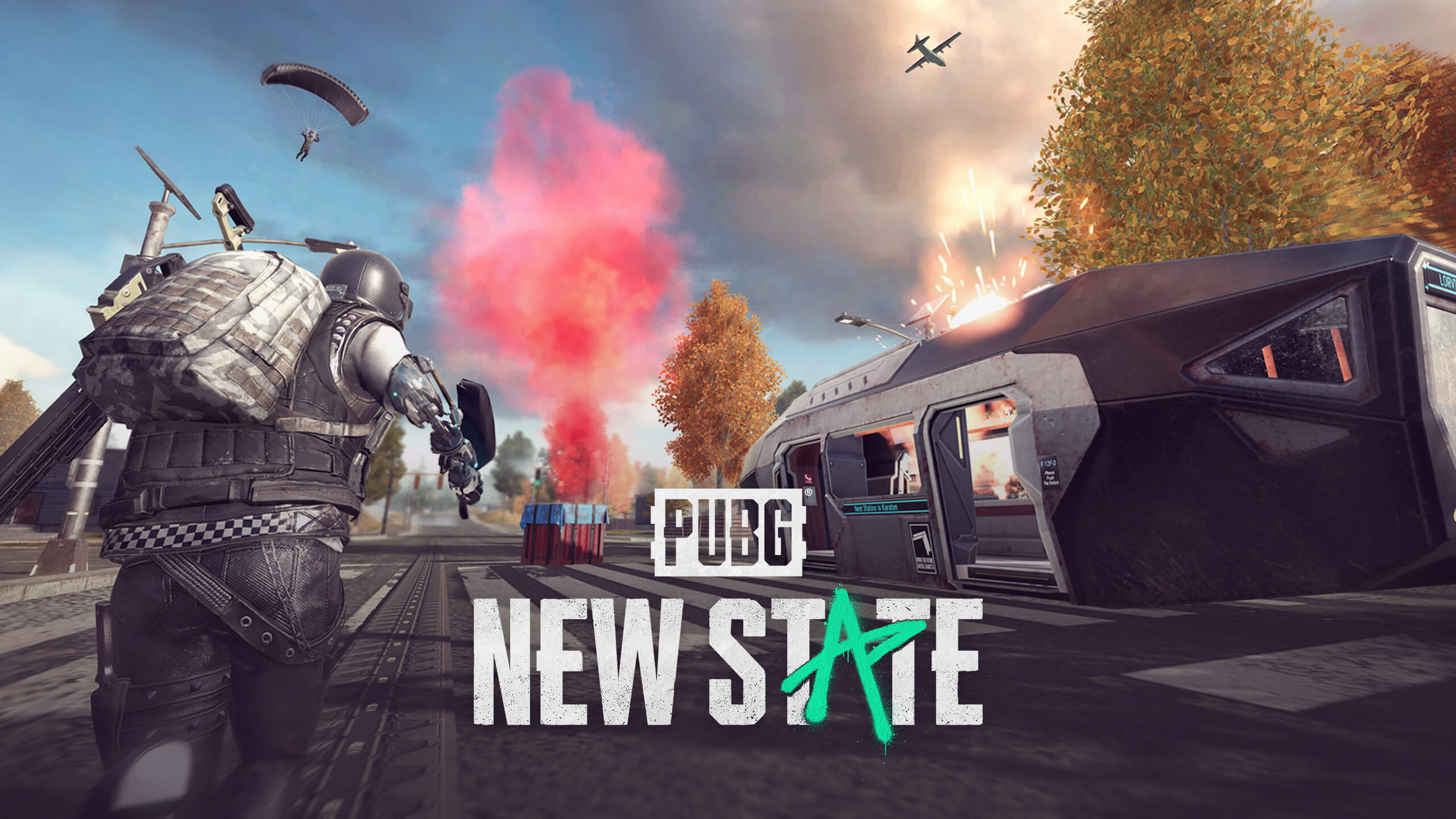 Pubg new state обои