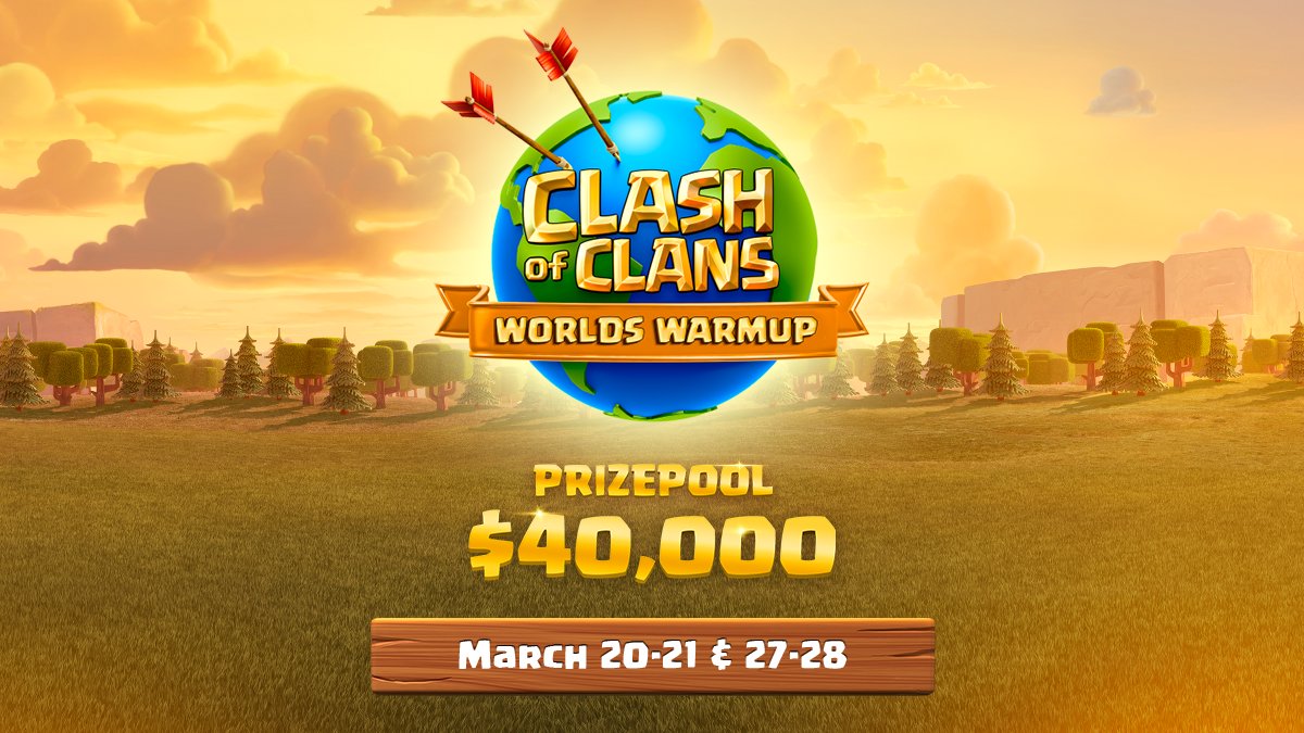 Clash Of Clans Worlds Warmup With 40 000 Prize Pool Unveiled Dot Esports