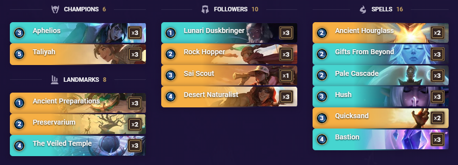 The best Aphelios decks in Legends of Runeterra - Dot Esports