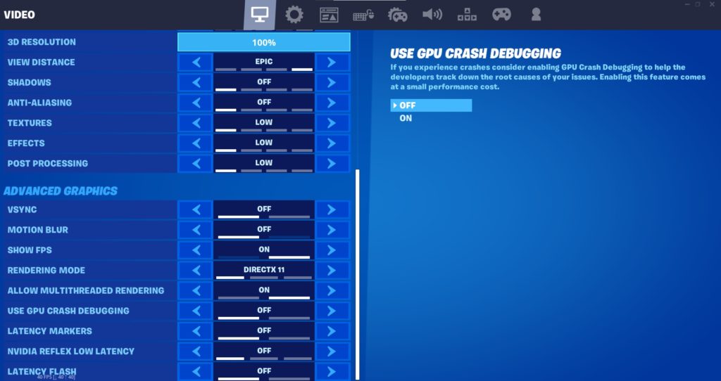 Martoz’s Fortnite settings and keybinds - Dot Esports