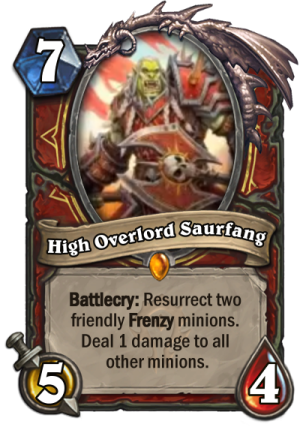 high overlord saurfang duel arms