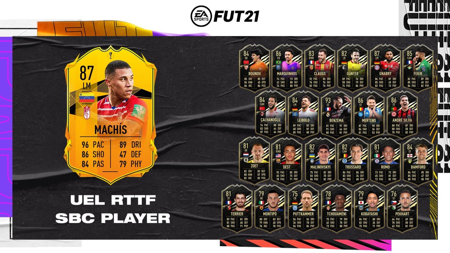 How to complete RTTF Machís SBC in FIFA 21 Ultimate Team | Dot Esports