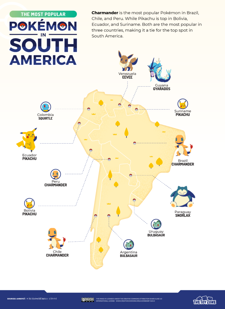 New Analysis Reveals Most Popular Pokemon In Every Country Evosport