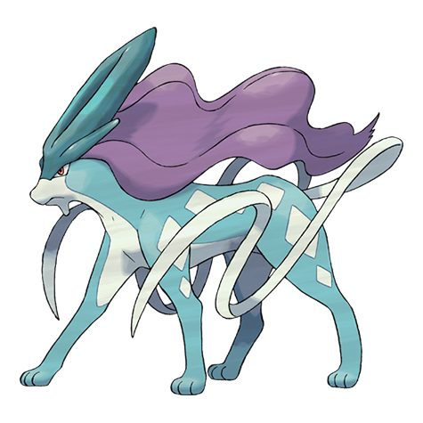 Um Pokémon fofo do tipo escuro que lembra um pato de quatro patas ·  Creative Fabrica