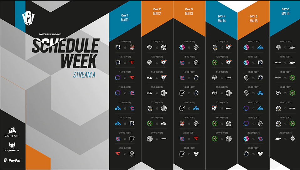 Six Invitational 2021 groups, schedule revealed - Dot Esports