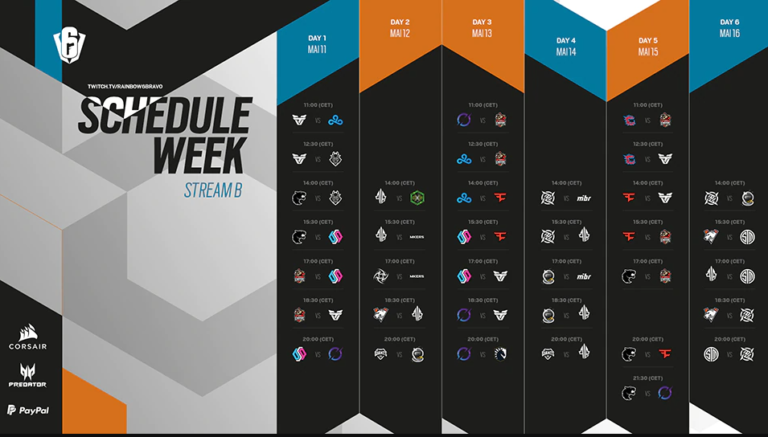 Six Invitational Groups Schedule Revealed Dot Esports