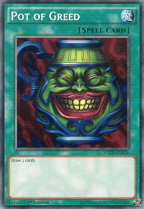 Yugioh Pot of Greed