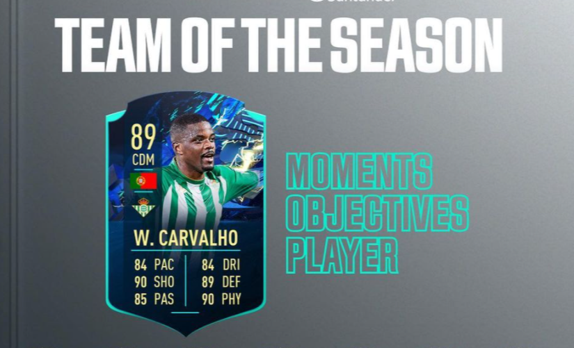 How To Complete Tots Moments William Carvalho S Objectives In Fifa 21 Ultimate Team Dot Esports