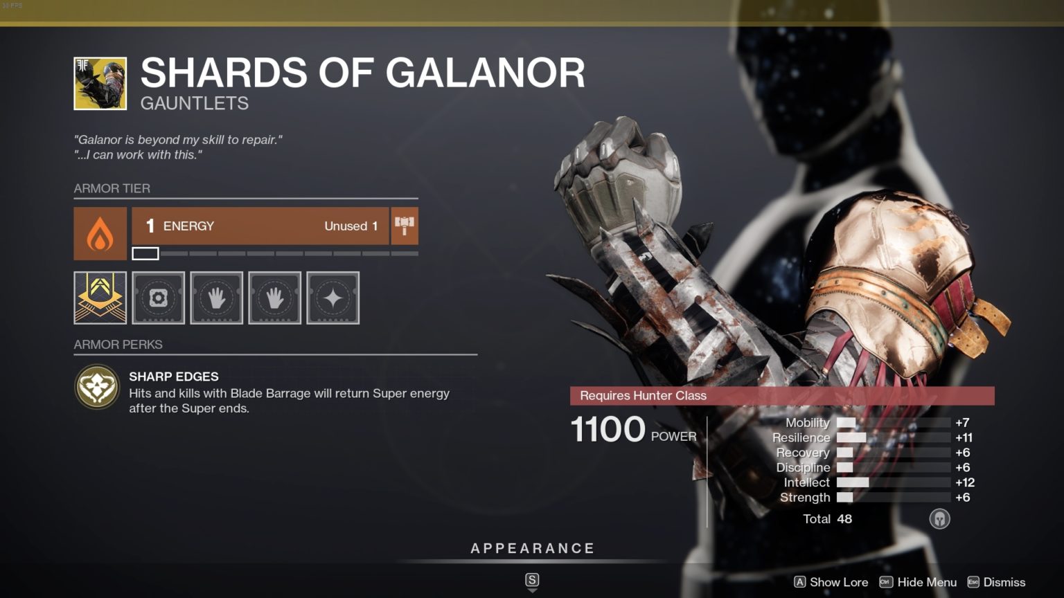 best exotic armor for void hunters