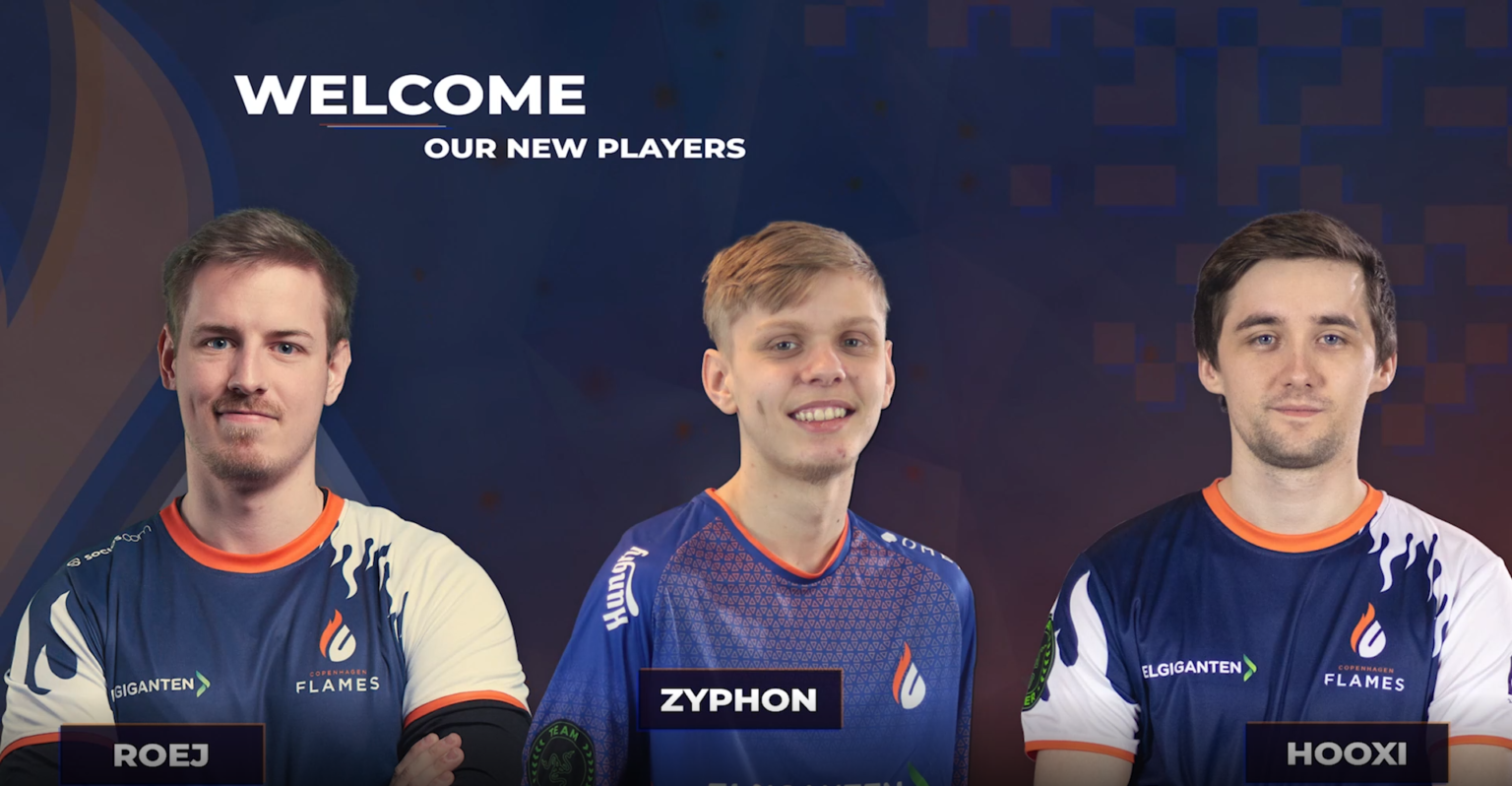 Copenhagen Flames Adds Roej Hooxi And Zyphon Dot Esports