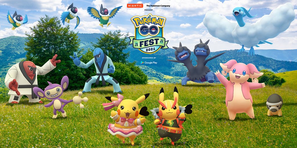 Pokemon Go Fest 21 Dates Announced Starring Pikachu Rock Star And Pikachu Pop Star Dot Esports