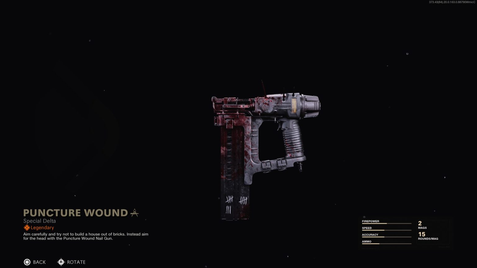 How to unlock the Nail Gun in Call of Duty Black Ops Cold War and