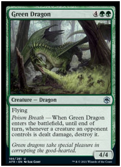AFR Green Dragon