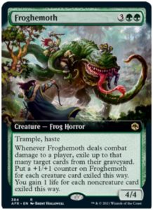 Stomp potential in MTG Green rises with Froghemoth via Forgotten Realms