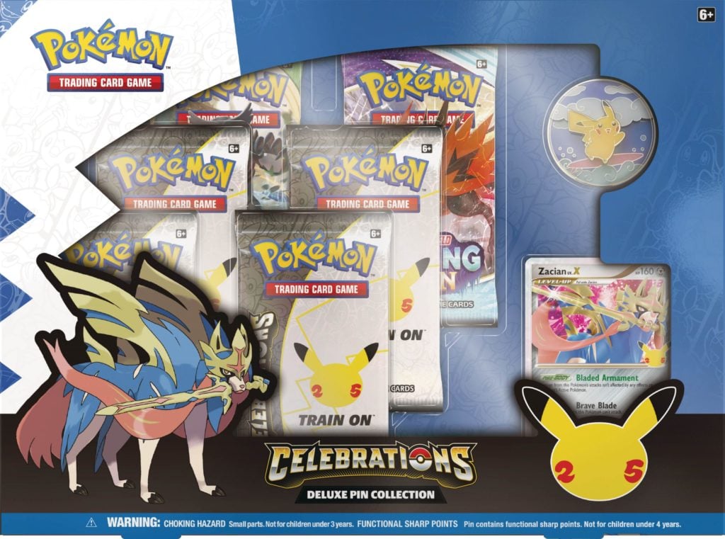 Pokemon Card Expansion Pack 25th Anniversary Collection Box 4 promo Set