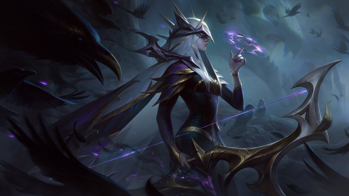 Coven Skins For Ashe Evelynn Ahri Malphite Warwick Cassiopeia Revealed For League Of Legends Dot Esports