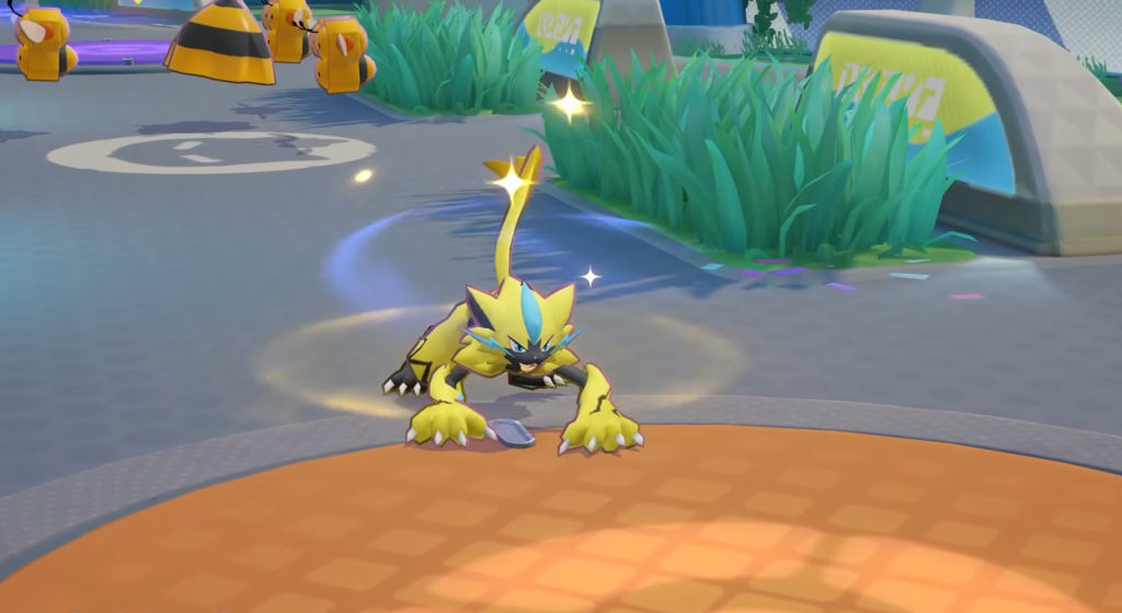 zeraora pokemon unite best build