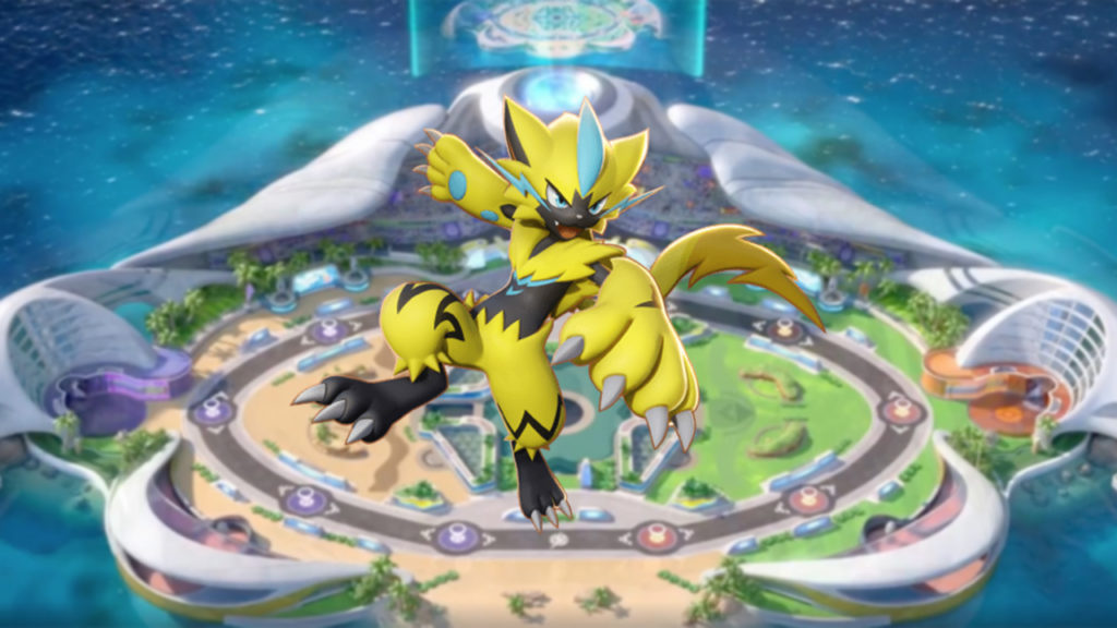 zeraora pokemon unite best build