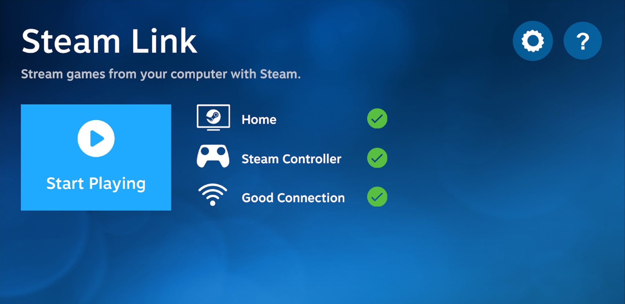 android tv steam link controller