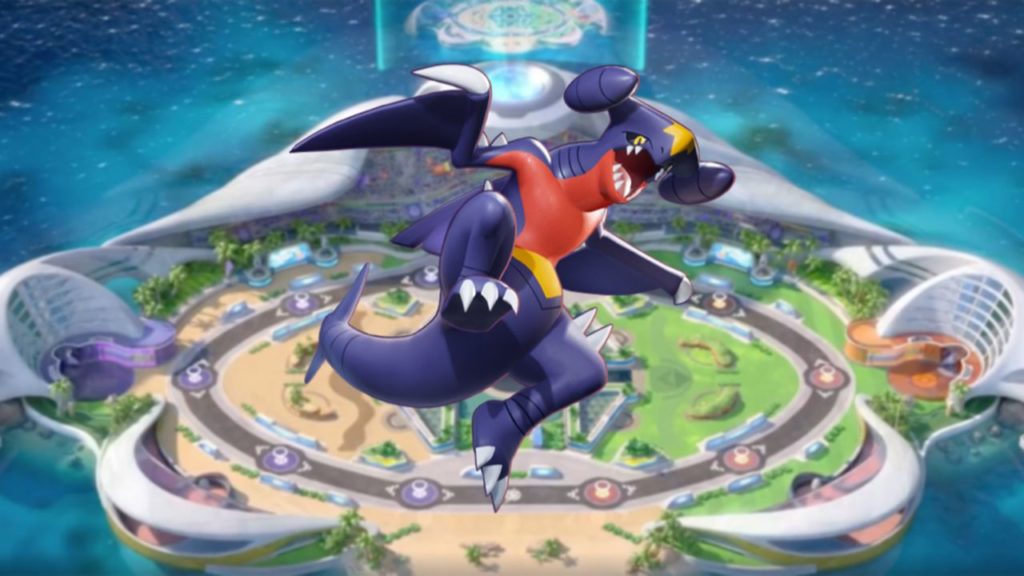 pokemon unite db garchomp