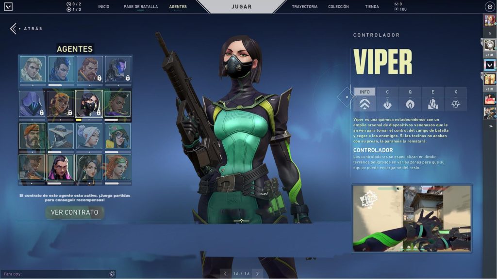 VALORANT player shares reworked Agent menu screen concept - Dot Esports