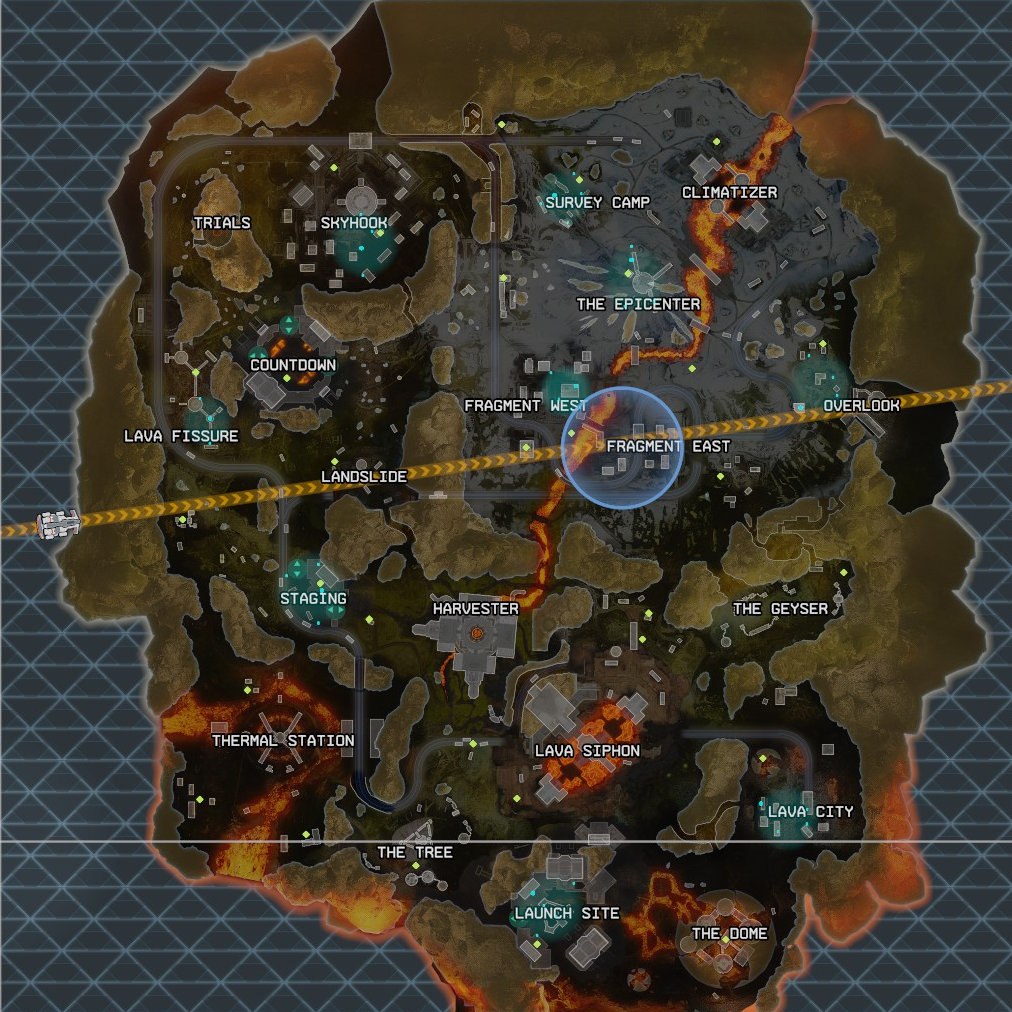 Apex Legends World S Edge Map Guide Loot Drops Hot Zones And More Dot Esports