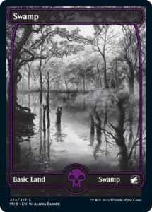 Eternal Night MTG basic lands revealed for Innistrad: Midnight Hunt