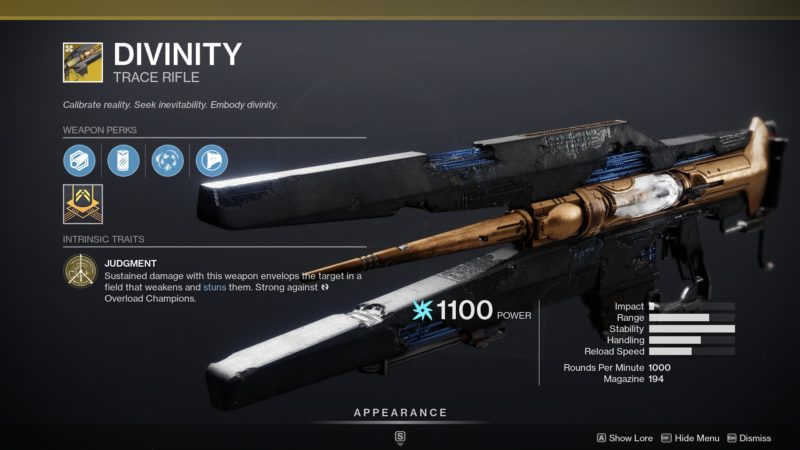 best trace rifle in destiny 2
