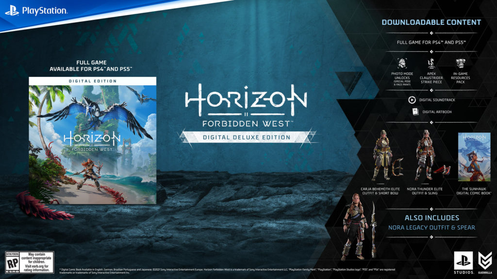 Horizon Forbidden West Pre Order Details Revealed Dot Esports