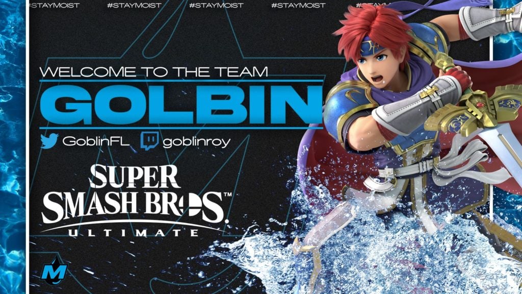 Moist Esports signs Goblin after fifthplace finish in Super Smash Bros