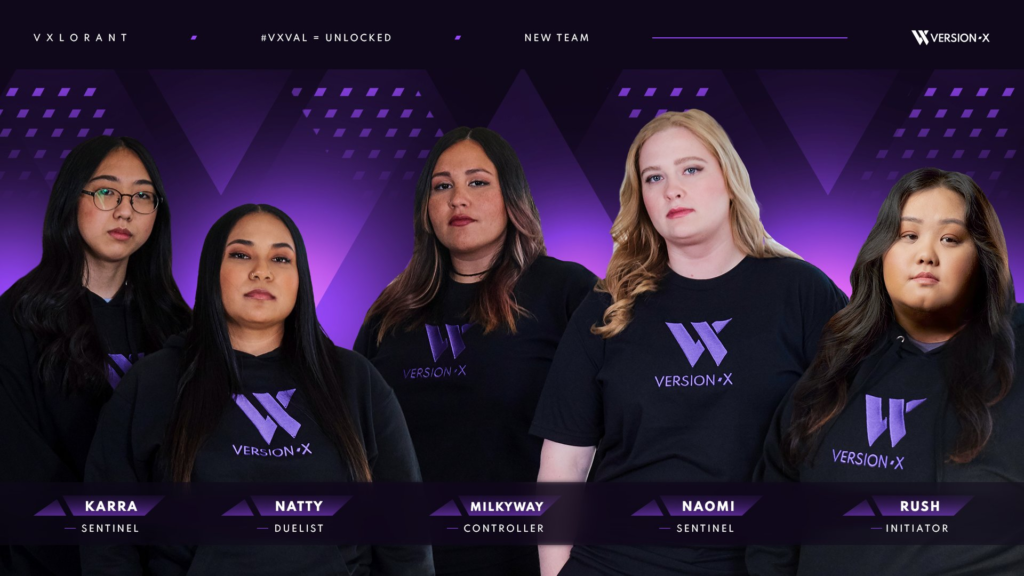 Version Signs Female Valorant Roster Fueling A Growing Womens Scene