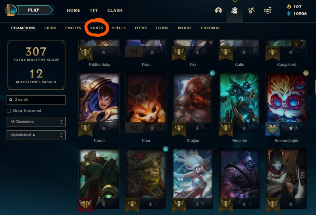 league of legends only 2 rune pages