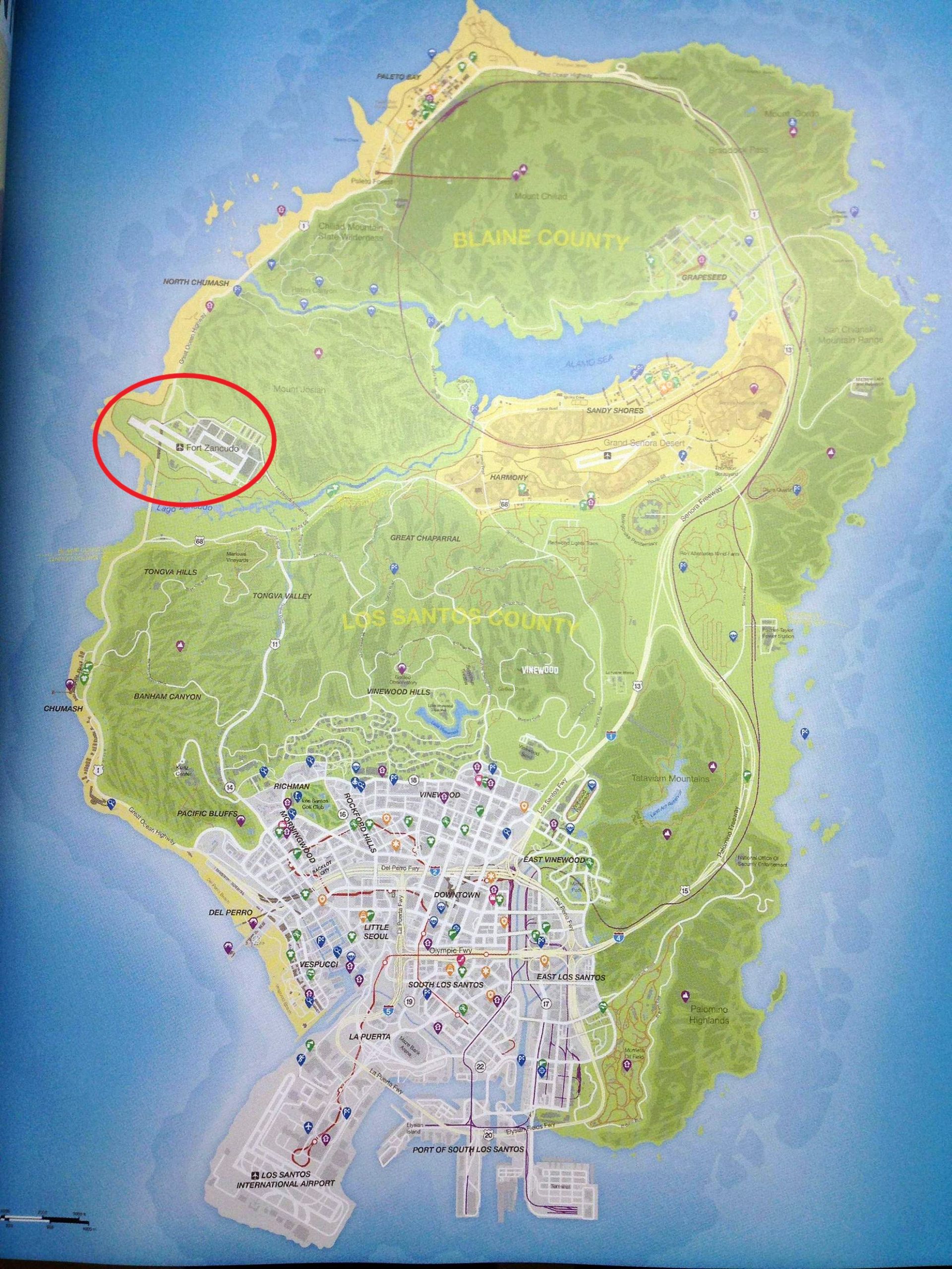 Wo ist die Militärbasis Fort Zancudo in Grand Theft Auto V? - Top-mmo.fr