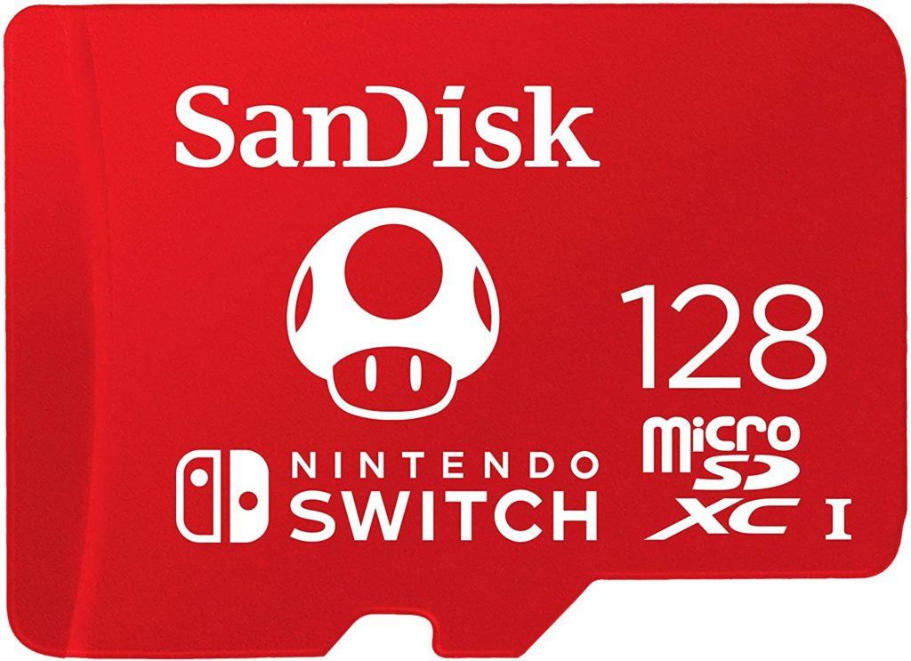 SanDisk 128GB microSDXC Storage Card for Nintendo Switch