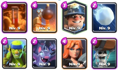 best miner deck arena 6