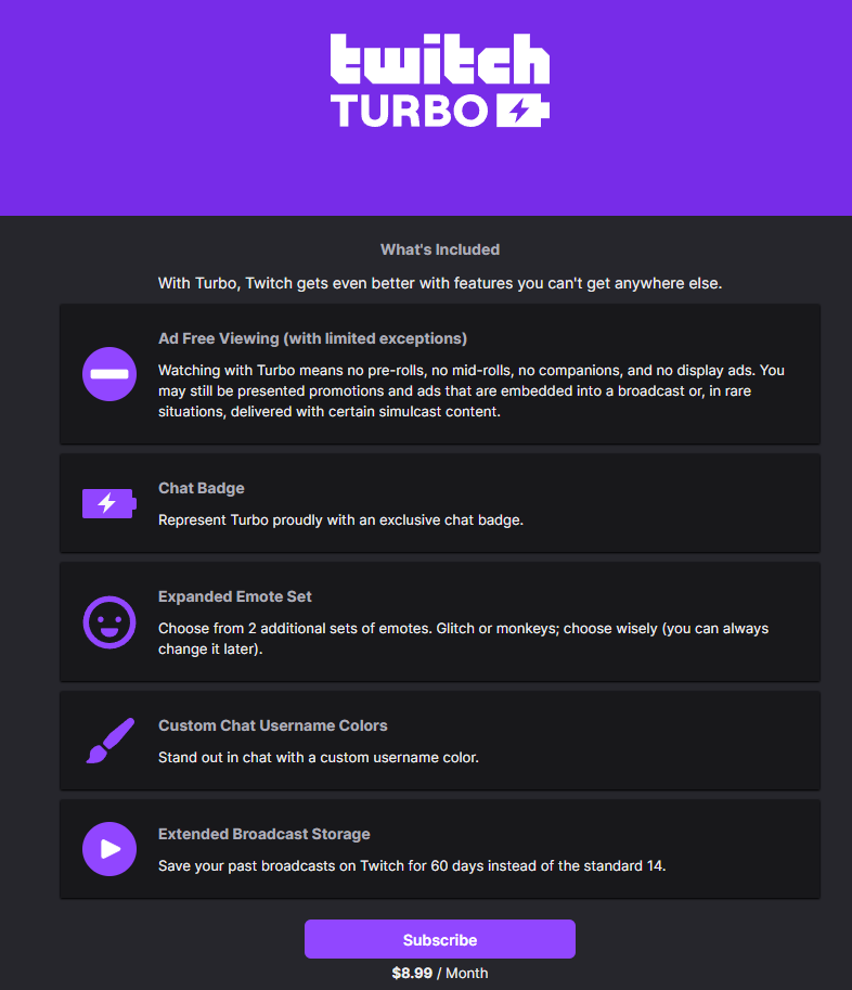 What is Twitch Turbo? - Dot Esports