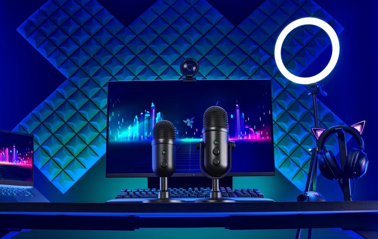 Razer Upgrades Microphone Line With Seiren V2 X And Seiren V2 Pro Dot Esports