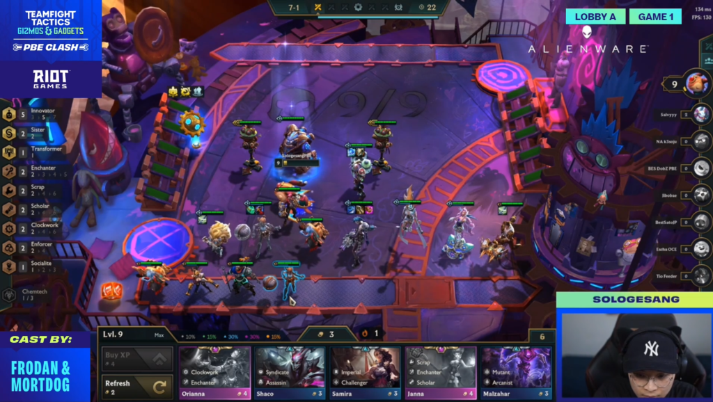 Best TFT Set 6 comps at PBE Clash Dot Esports