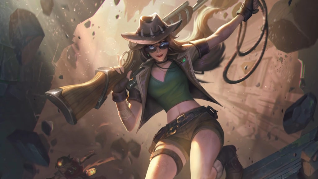 Riot Releases Caitlyn Champion Theme Song Teases New Visual Update