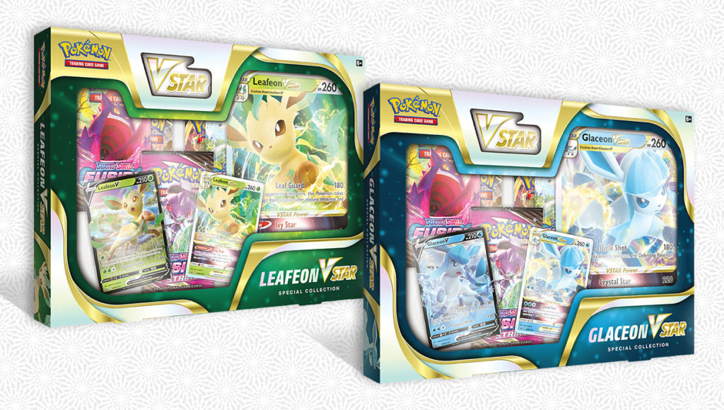 The Pokémon Company Reveals Leafeon, Glaceon VSTAR Special Collections ...