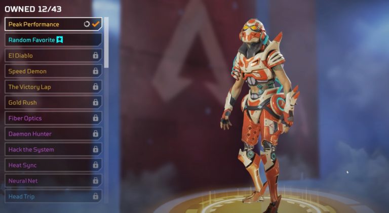 The Best Octane Skins In Apex Legends Dot Esports Octane Peak Performance 768x421