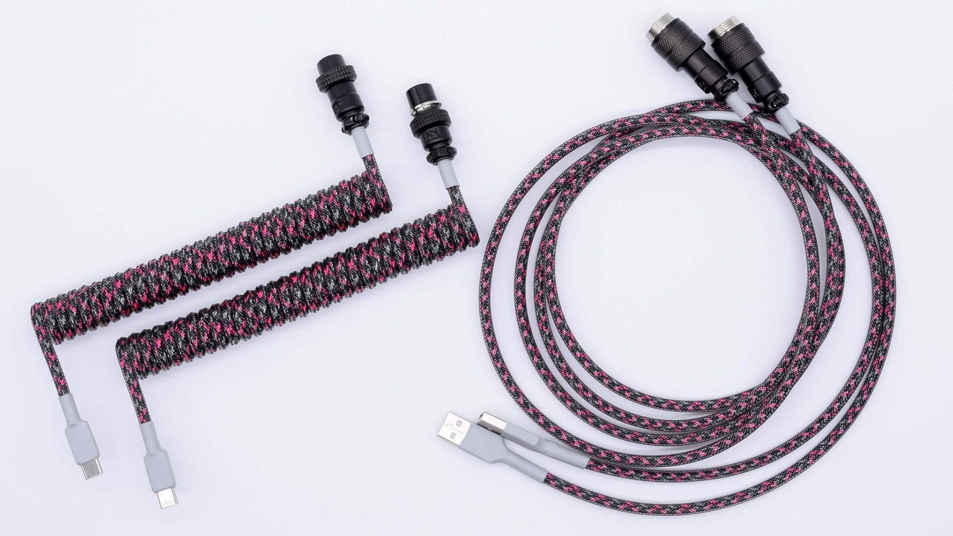 Mechcables 8008 Coiled Keyboard Cables