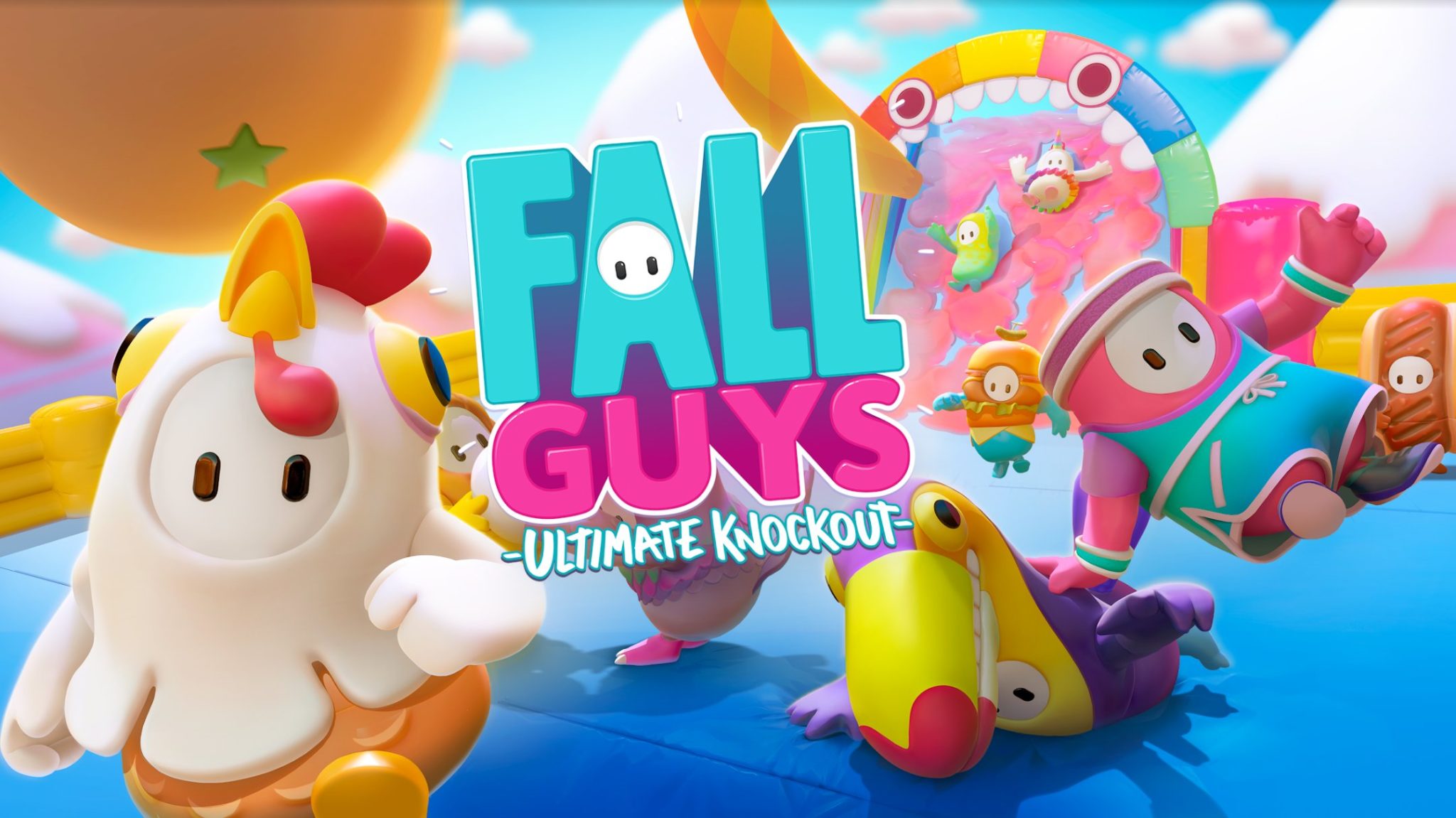 how to play fall guys split screen ps4 multiplayer