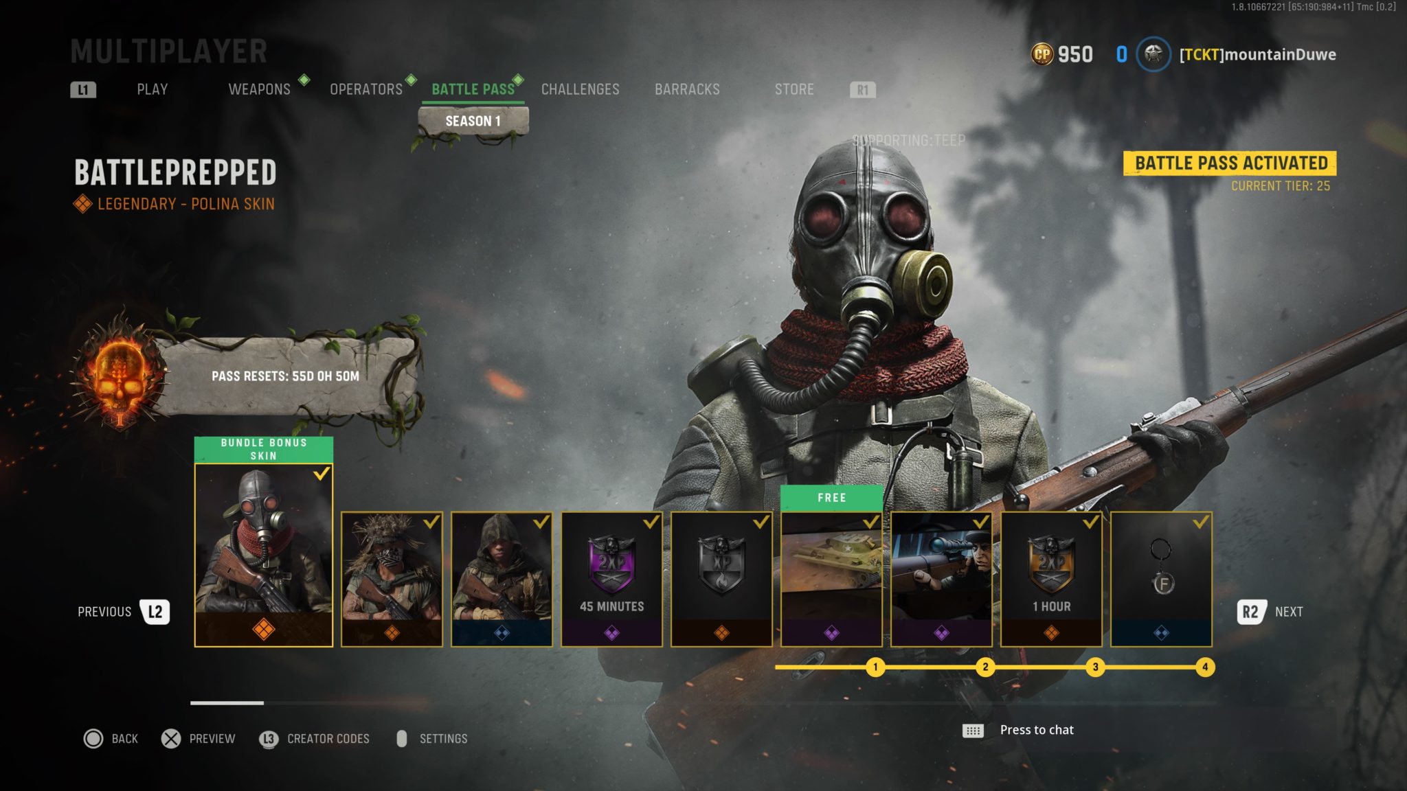 How to unlock the season one battle pass in Call of Duty Vanguard and